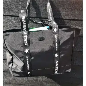 Skechers Smart sort og hvid taske