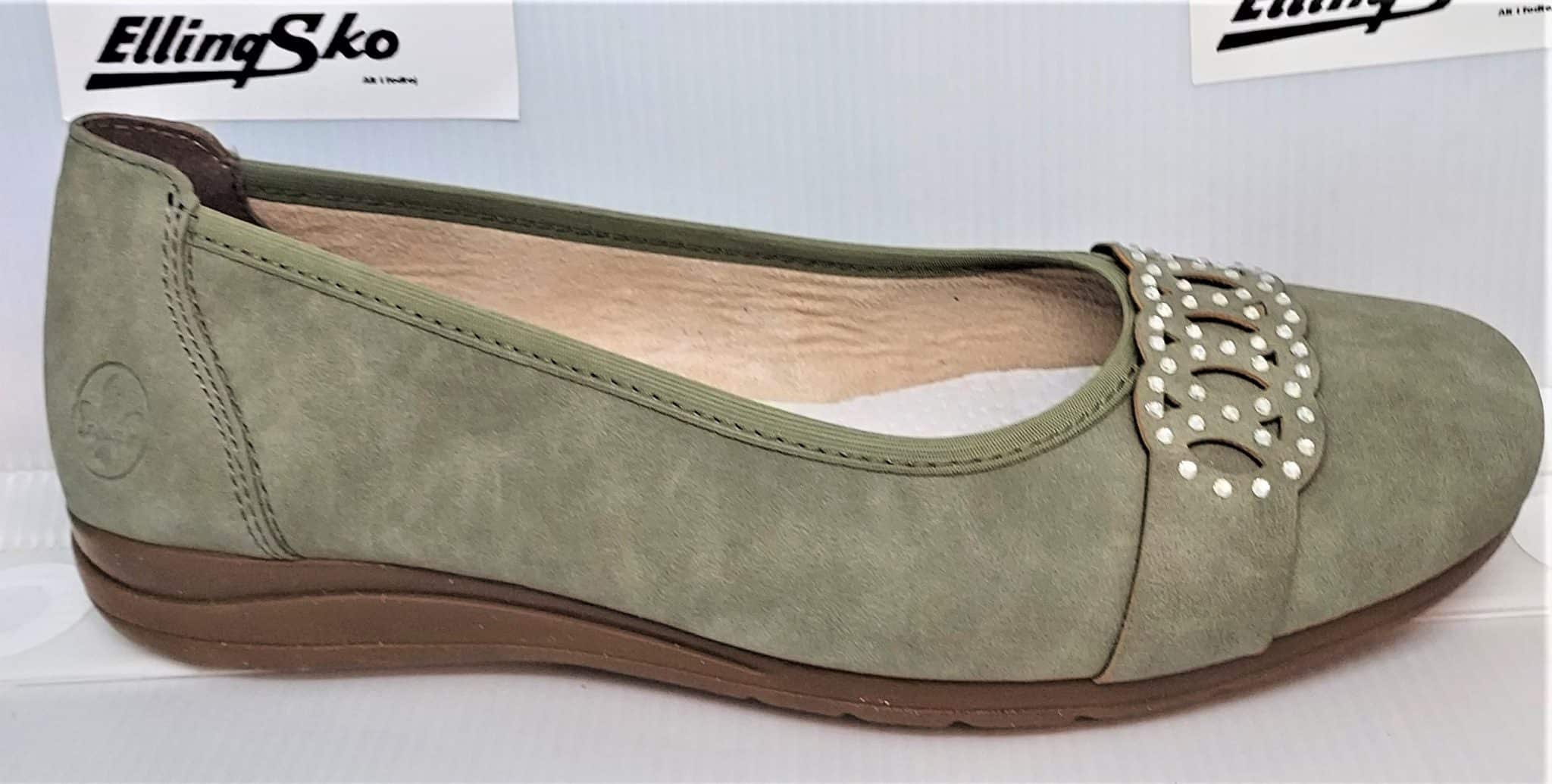 RIEKER L9359 BALLERINA Damesko - Ellingsko