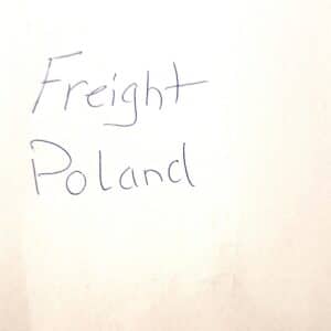 Freight price Poland.