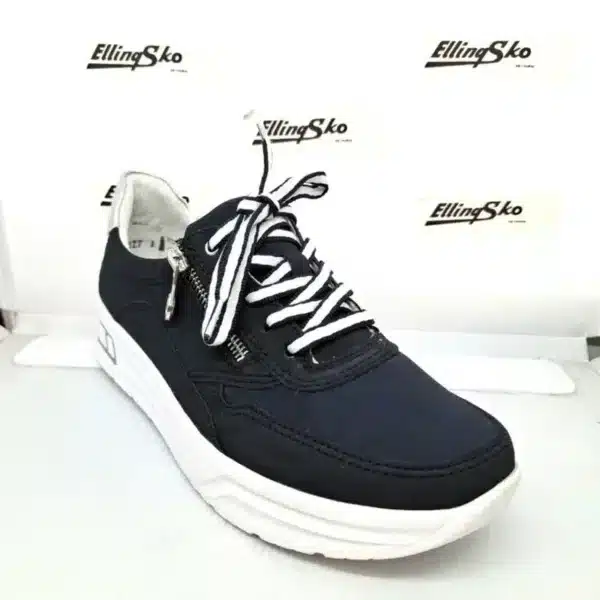 RIEKER N81 sneaker med lynlås