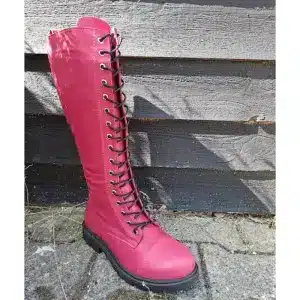 ANDREA CONTI Pink LANG SNØRESTØVLE