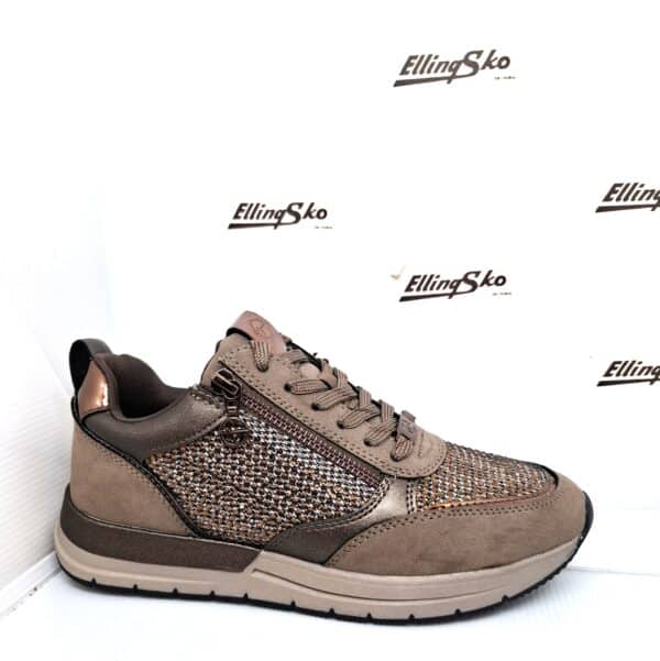 TAMARIS GLITTER SNEAKER 23832 - Billede 2