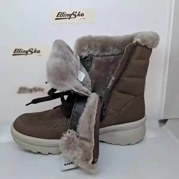 JOMOS 853505 dame vinterstøvle med lammeuld