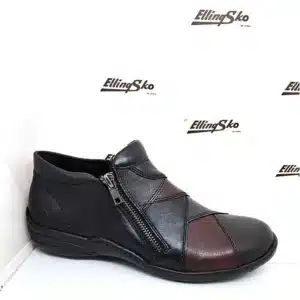 REMONTE R7674 kort stilfuld dame støvlet