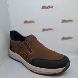 RIEKER 11551 brun herre hyttesko