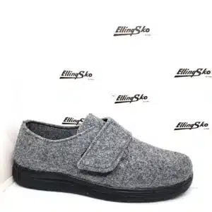 BERKEMANN lukket herre hjemmesko med svangstøtte