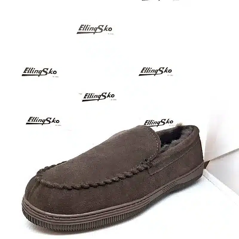 ROHDE 7 lukket herre hjemmesko med foring