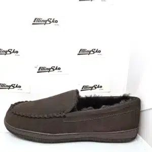 ROHDE 7 lukket herre hjemmesko med foring