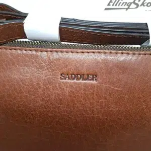 SADDLER SEATTLE taske i brunt skind