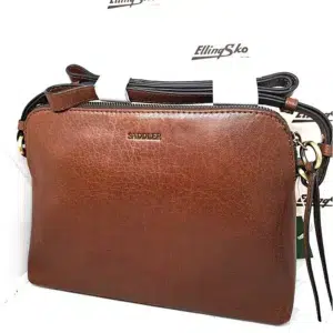 SADDLER SEATTLE taske i brunt skind