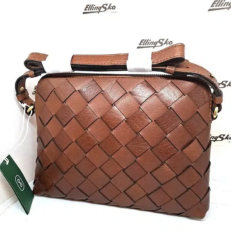 SADDLER SEATTLE taske i brunt skind