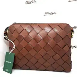 SADDLER SEATTLE taske i brunt skind