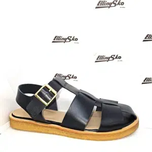 ANGULUS Damesandal 5804 i Navyblåt skind