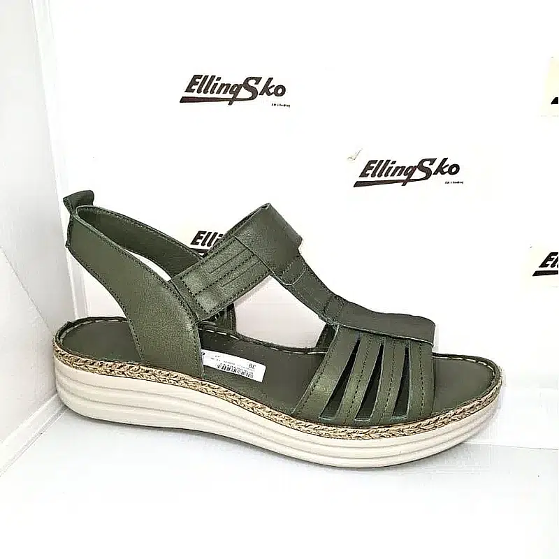 CHARLOTTE 1379 Damesandal i 3 flotte farver