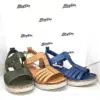 CHARLOTTE 1379 Damesandal i 3 flotte farver