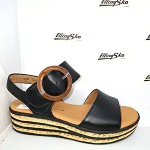 GABOR Damesandal med plateausål 84.550