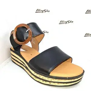 GABOR Damesandal med plateausål 84.550