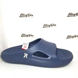 RIEKER U3450 Herre Badetøffel i navyblå