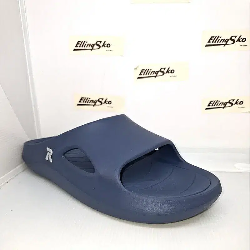 RIEKER U3450 Herre Badetøffel i navyblå