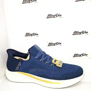 SKECHERS SLADE QUINTO Herre sneaker blå