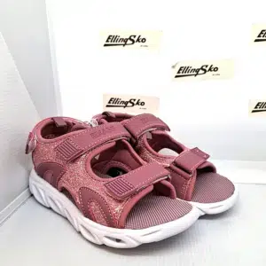 EXANI Let Pigesandal med lys