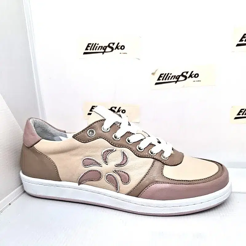 Hoopah 2061 Damesneaker med rummelig pasform