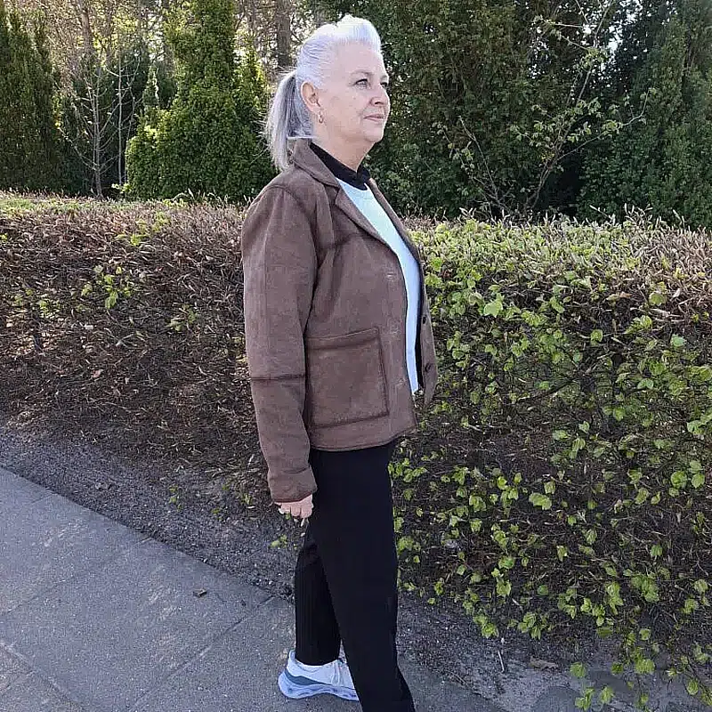 NOTYZ Dame skind blazer i nubuck