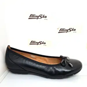 GABOR 04.164 Ballerina Damesko i sort